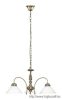 RÁBALUX 2703 Marian 3ágú csillár E27 3x60W bronz