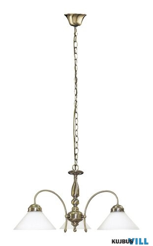 RÁBALUX 2703 Marian 3ágú csillár E27 3x60W bronz