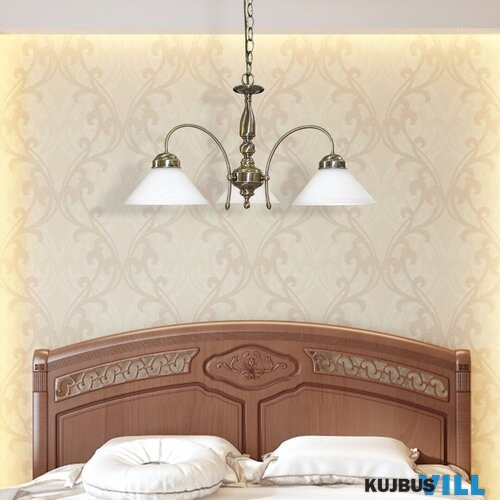 RÁBALUX 2703 Marian 3ágú csillár E27 3x60W bronz