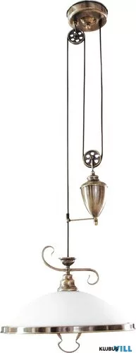 RÁBALUX 2756 Elisett függeszték E27 1x60W bronz