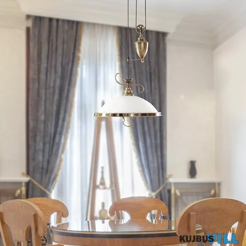 RÁBALUX 2756 Elisett függeszték E27 1x60W bronz