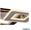 RÁBALUX 2937 Stregobor,belt.menny.LED48W, 49,5x49,5cm