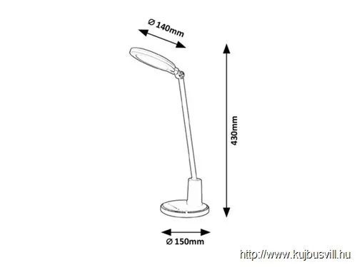 RÁBALUX 2977 Tekla, bel.aszt, LED 10W, fehér