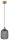 RÁBALUX 3131 Grendel,belt.függ.E27 1x60W,bükk+fek.D15