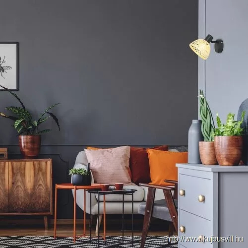 RÁBALUX 3133 Rattan,bel.spot,E14 1xMAX15W,fekete