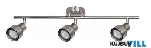 RÁBALUX 3185 Blake,bel.spot,GU10 3xMAX50W,sz.króm
