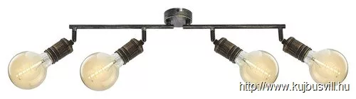 RÁBALUX 3217 Fidel,bel.spot,fali,E27 4xMAX25W,ant.ara