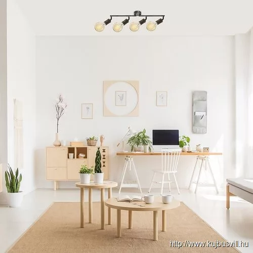 RÁBALUX 3217 Fidel,bel.spot,fali,E27 4xMAX25W,ant.ara