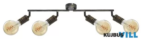 RÁBALUX 3217 Fidel,bel.spot,fali,E27 4xMAX25W,ant.ara