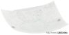 KIFUTÓ RÁBALUX 3237 Andra  menny,295x295mm,LED12W,f./króm