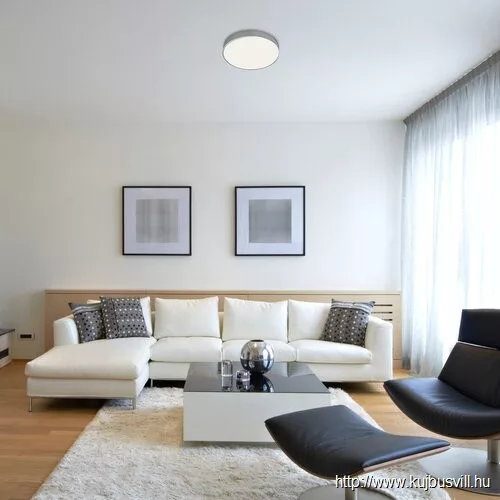 RÁBALUX 3315 Tesia,bel.menny,LED 36W, ezüst,D40cm