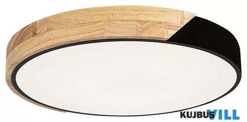 RÁBALUX 3528 Maple,bel.menny,LED 24W,fa/fekete,D42cm