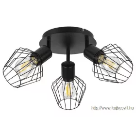 RÁBALUX 3536 Belano,bel.Spot, E27 3x MAX 40W,fekete