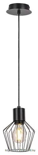 RÁBALUX 3539 Belano,bel.Függ.E27 1x MAX 40W,fekete