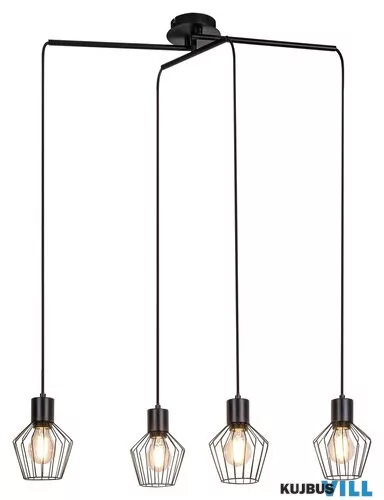 RÁBALUX 3540 Belano,bel.Függ.E27 4x MAX 40W,fekete