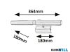 RÁBALUX 3641 PictureLight képmegvil.E14 2x40W sz.króm