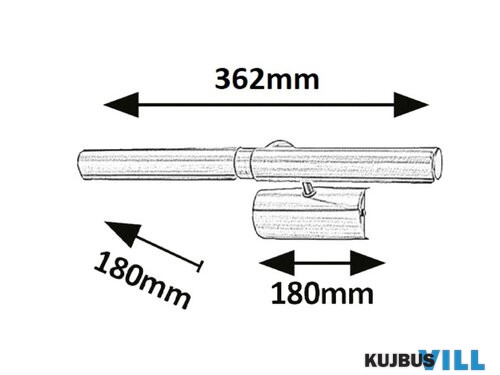 RÁBALUX 3642 PictureLight képmegvil.E14 2x40W bronz