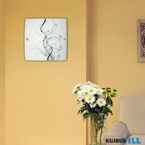 RÁBALUX 3692 Elina menny.300x300E27 60W fekete/fehér
