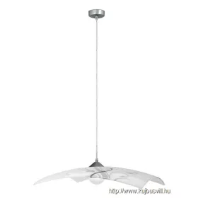 RÁBALUX 3694 Elina függ.400x400 E27 60Wfekete/fehér