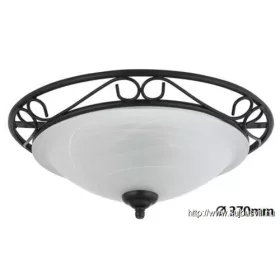 RÁBALUX 3722 Athen menny.D37 E27 2x60W matt fekete