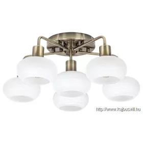 RÁBALUX 3918 Sorina,bel.menny.E14 6x MAX40W,ant.bronz