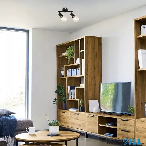 RÁBALUX 3987 Lamar,bel.Spot, E27 2x MAX 40W,m.fekete