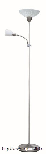 RÁBALUX 4091 Harmony lux álló E27 100W+E14 40W, sz kr