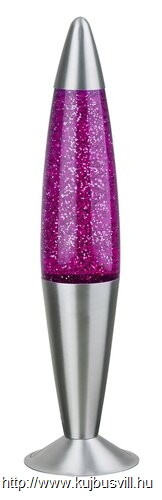 KIFUTÓ RÁBALUX 4115 Glitter lávalámpa E14 25W lila
