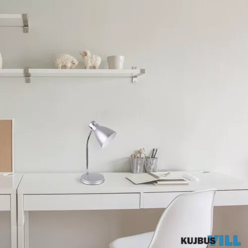 RÁBALUX 4206 Patric asztali lámpa E14 40W, ezüst