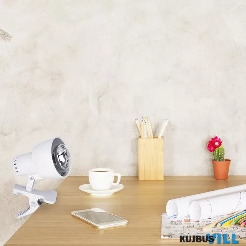 RÁBALUX 4356 Clip csiptetős spotE14 40W feh ff nélkül