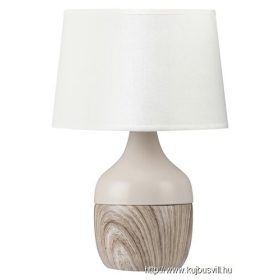 RÁBALUX 4370 Yvette asztali E14 max 40W bézs/fehér