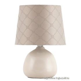 RÁBALUX 4380 Ellie asztali lámpa E14 max 40W bézs