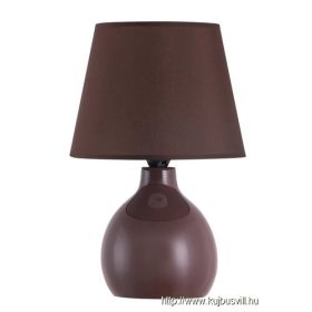 RÁBALUX 4476 Ingrid kerámia asztali E14 1x40W,barna