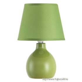 RÁBALUX 4477 Ingrid kerámia asztali E14 1x40W,zöld