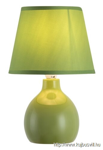RÁBALUX 4477 Ingrid kerámia asztali E14 1x40W,zöld