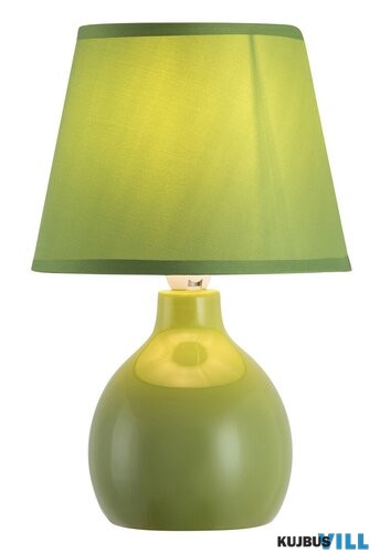 RÁBALUX 4477 Ingrid kerámia asztali E14 1x40W,zöld