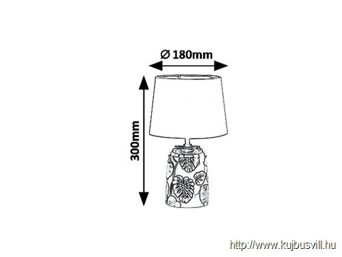 RÁBALUX 4549 Sonal Asztali E14 1XMAX 40W arany/fekete