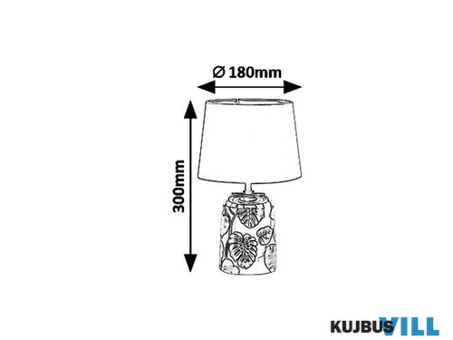 RÁBALUX 4549 Sonal Asztali E14 1XMAX 40W arany/fekete