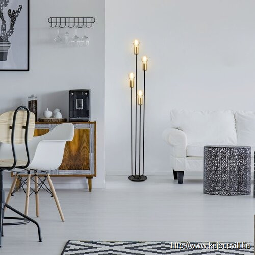 KIFUTÓ RÁBALUX 4561 Lanny álló, LED,E27 4x15W,f/arany