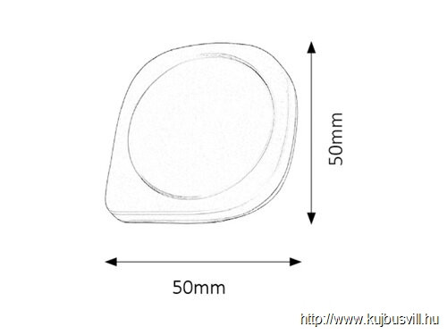 RÁBALUX 4647 Billy LED éjszaki fényforrás,0,5W,fehér