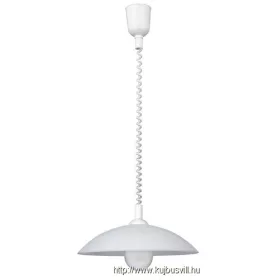 RÁBALUX 4780 Round függ D40 E27 60W, rollys, fehér