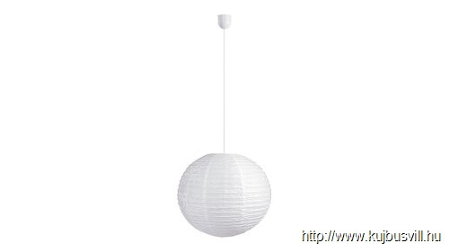 RÁBALUX 4898 Rice papír függeszték D40 fehér