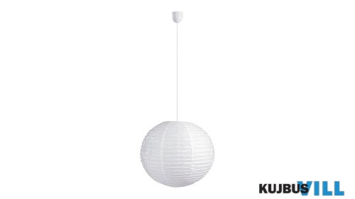 RÁBALUX 4898 Rice papír függeszték D40 fehér