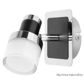RÁBALUX 5021 Harold,fürd.,LED5W,IP44,króm/fekete/opál