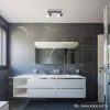 RÁBALUX 5022 Harold,fürd,LED10W,IP44,króm/fekete/opál