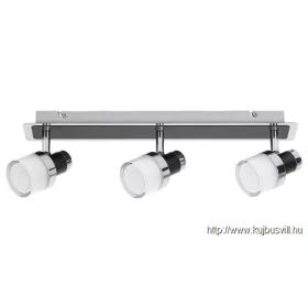 RÁBALUX 5023 Harold,fürd,LED15W,IP44,króm/fekete/opál