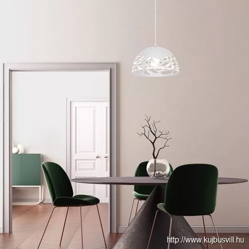 RÁBALUX 5085 Norena,bel.Függ.E27 1xMAX 60W,matt fehér