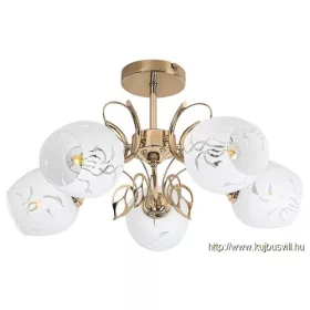 RÁBALUX 5099 Fauna,bel.menny.E27 5x MAX 40W,arany