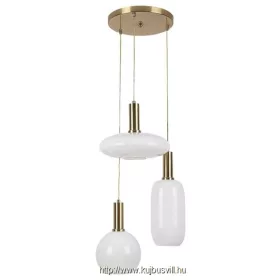 RÁBALUX 5225 Sinopia,bel.Függ.E27 3x MAX 60W,arany