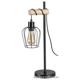 RÁBALUX 5245 Fabian,bel.Aszt.fém-fa,1xE27,m.fek.,H55